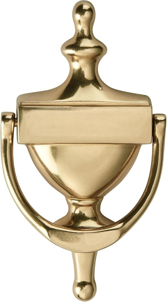 Solid Brass Door Knocker, Victorian Rope Type, 8” HomeDecor