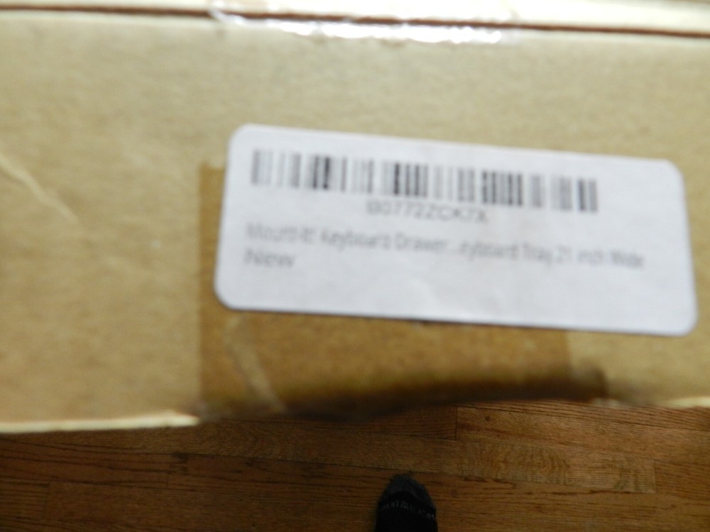 Mount-It! Keyboard Drawer Under Desk with Mouse Platform, Easy-Glide Sliding