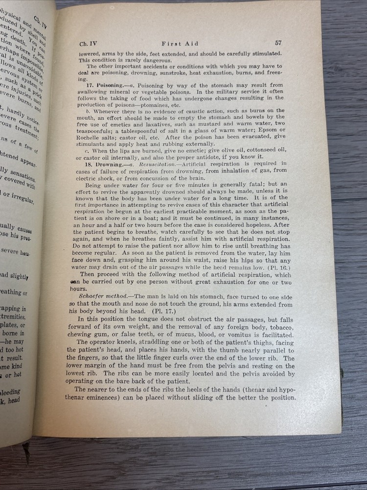 Basic Military Training ROTC 1926 Book