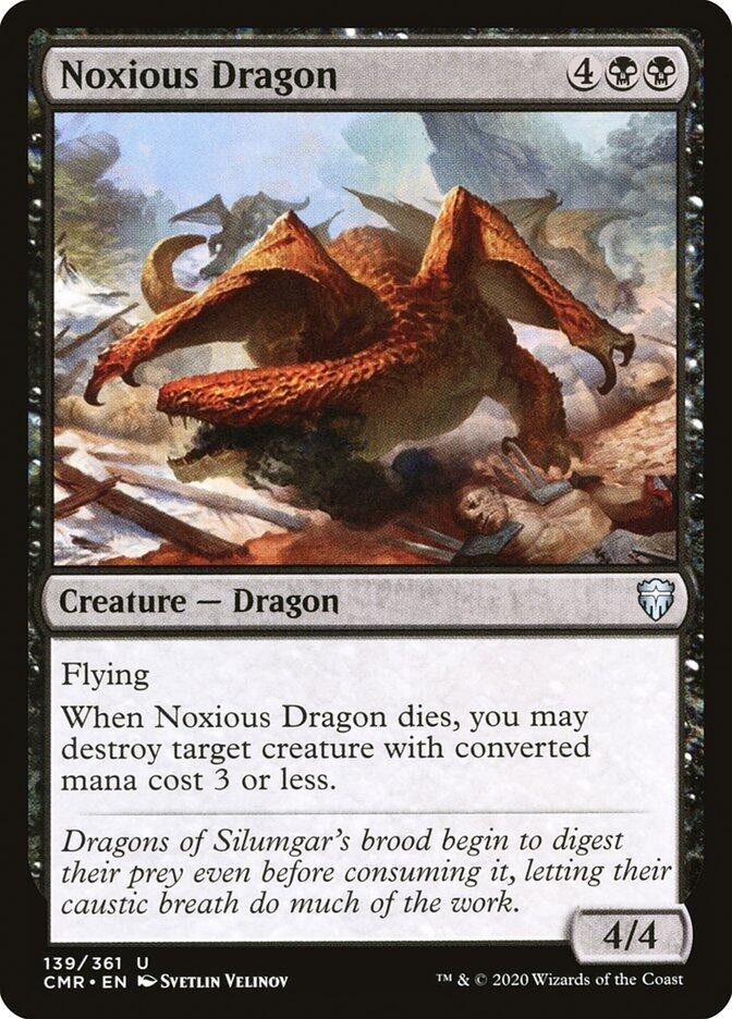 Noxious Dragon Commander Legends 139 MTG LP