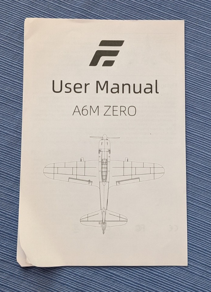 Eachine A6M Zero BNF USED (Read description)