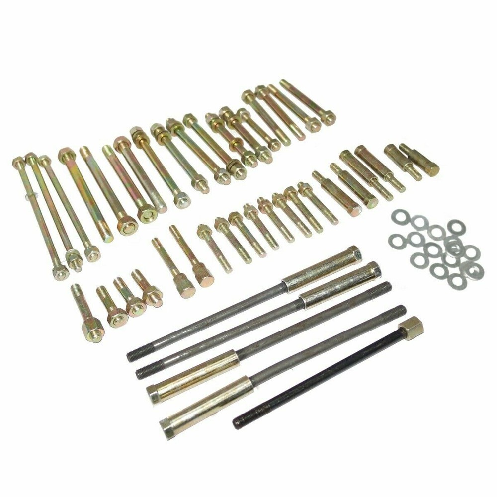 Fits Royal Enfield Complete Engine Studs With Nut & Washer Fixing Kit 47 pc. ECs