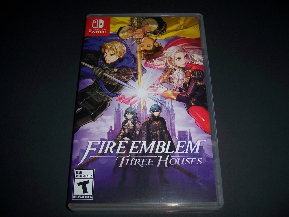 Authentic Case ONLY for FIRE EMBLEM THREE HOUSES - Nintendo Switch Box