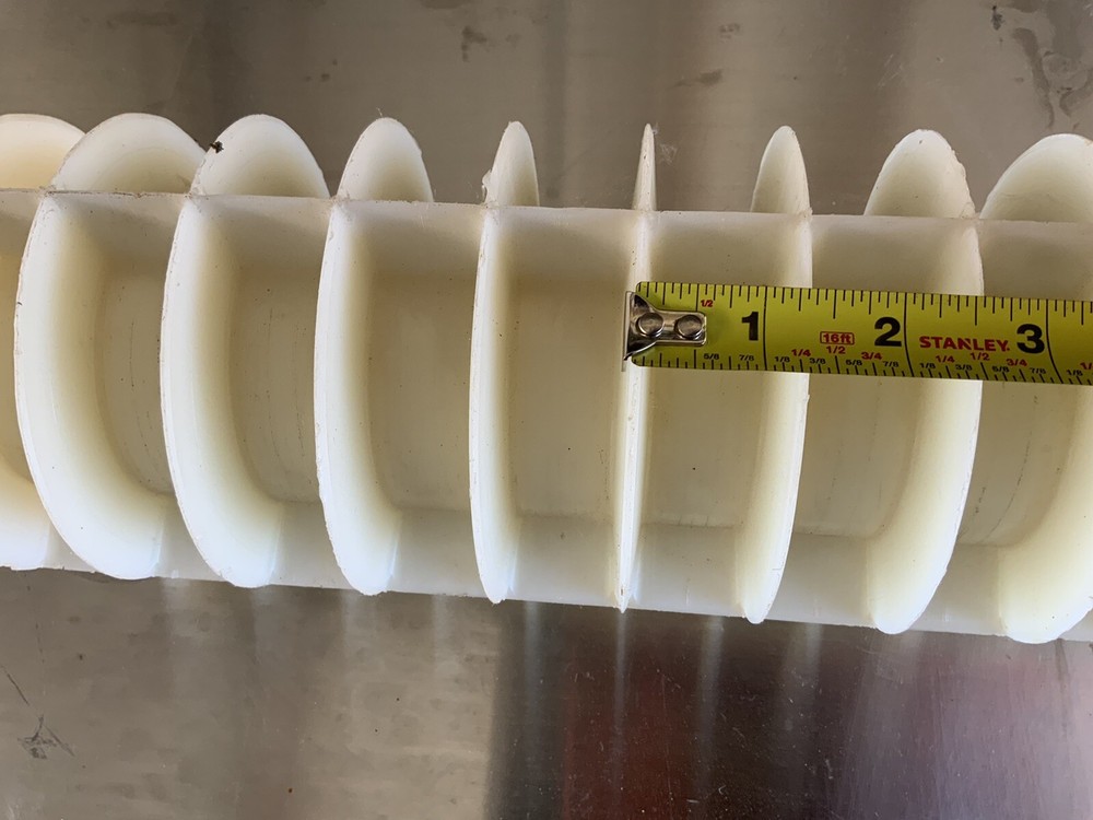 Moline plastic Long John Eclair Doughnut Cutter for cutting table Pastry