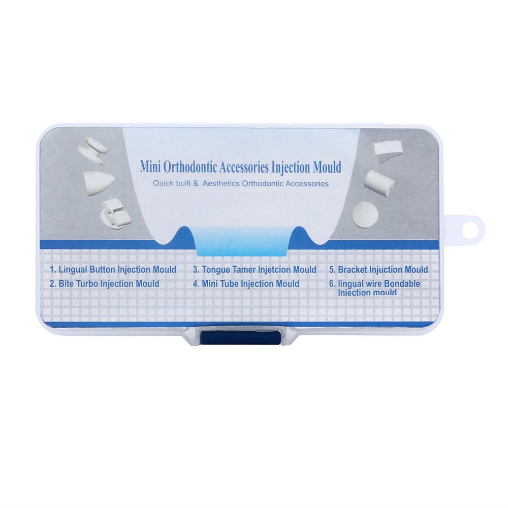 5Pack Dental Forming Mold Lingual Button/Wire Mini Accessories Injection Bracket
