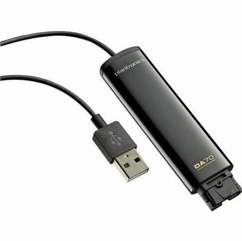 Poly / Plantronics DA70 USB Audio Processor USB to QD Adapter Cable 201851-02
