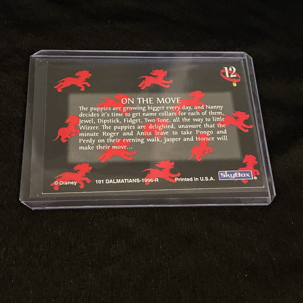 1996 101 Dalmatians #12 On the Move