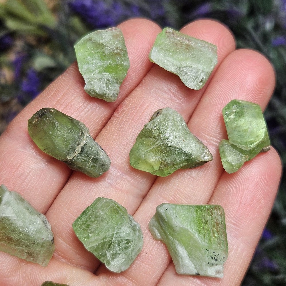 Terminated Peridot Crystal