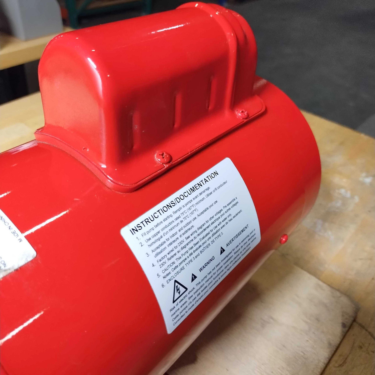 RED LION CAST IRON SPRINKLER PUMP HEAVY DUTY LAWN IRRIGATION WATER PUMP