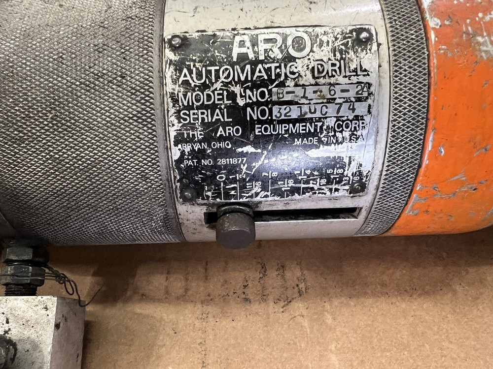 ARO Pneumatic Self Feed Drill B-1-6-2A