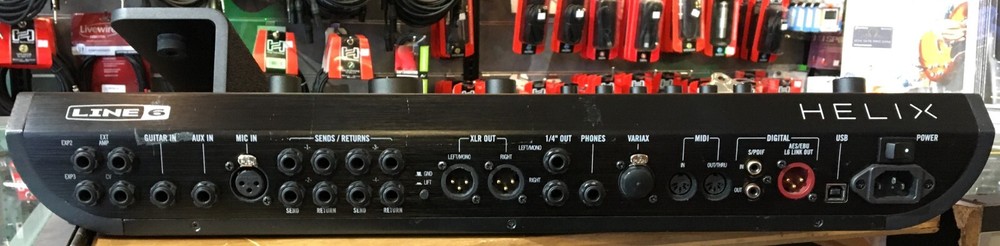Line 6 Helix Electric Guitar Multi-Effects Pedal Floor Processor