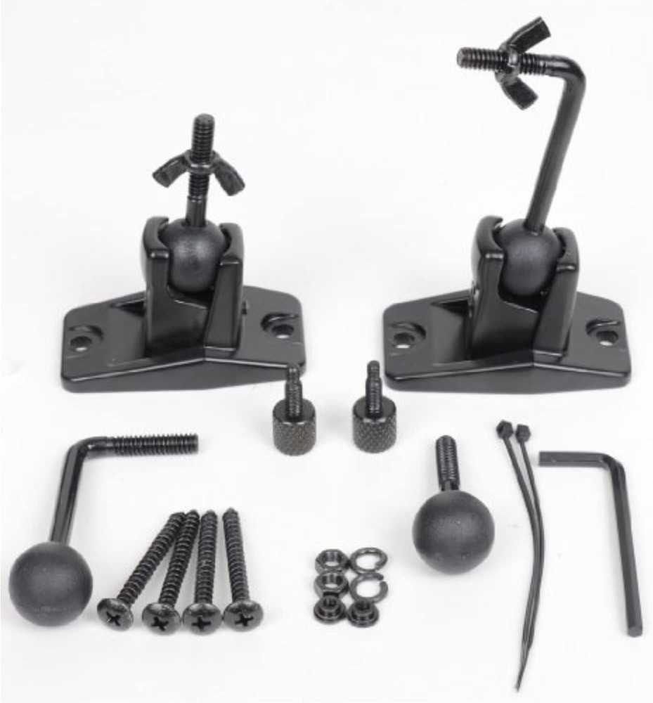 Speaker Wall Ceiling Mount Bracket One Pair for Universal Satellite, fits Key...