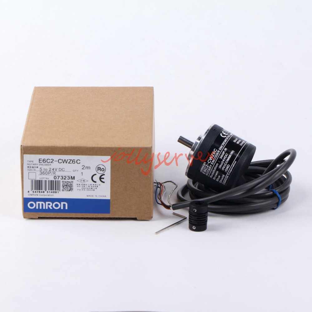 1PCS New Omron Rotary Encoder E6C2-CWZ6C 360P/R-