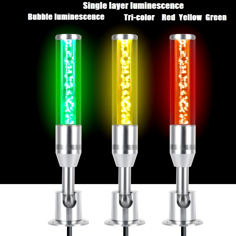 Machine toolTri-color LED super bright highlight CNC control sound warning light