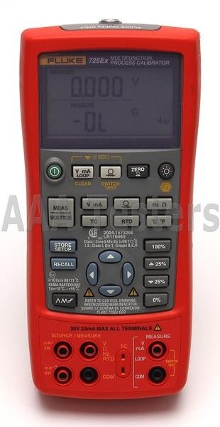 Fluke 725Ex Multifunction Process Calibrator Intrinsically Safe 725 Ex