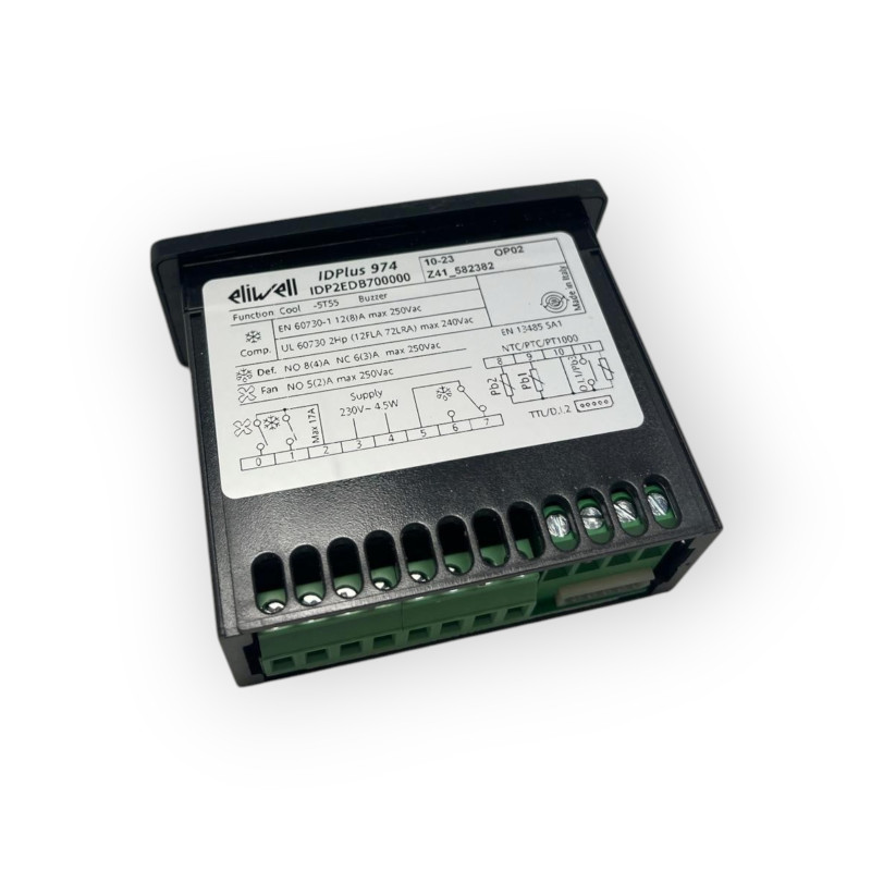 ELIWELL IDP2EDB700000 ELECTRONIC DIGITAL TEMPERATURE CONTROLLER FOR REFRIGERATOR