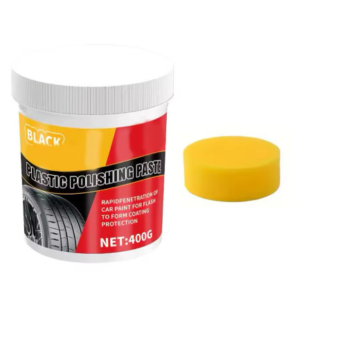 Car interior polish black