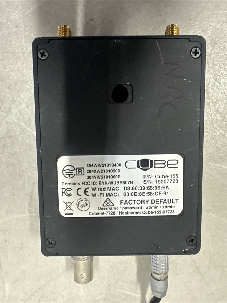 Teradek Cube-155 HD-SDI Encoder TX w/ psu