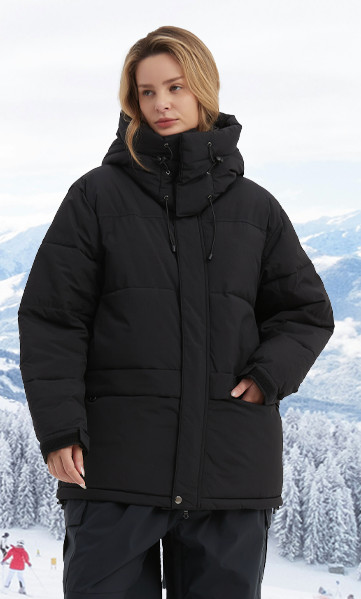 Ski Jacket Oversize Waterproof  Thick Snow Coat  NOMADIKA - size Medium