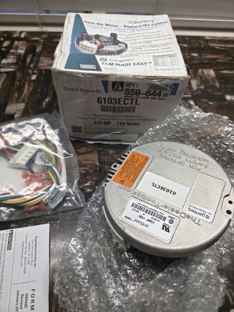 Genteq Control Module Kit 6103ECTL