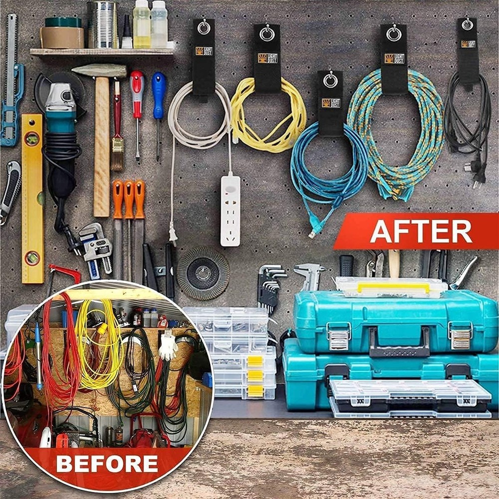 22PCS Heavy-Duty Storage Straps - Ultimate Garage Organization Solution