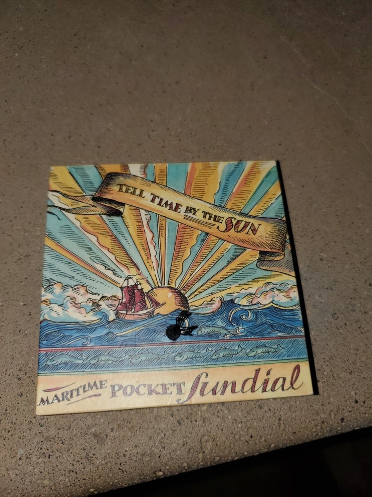 Authentic Models Maritime Pocket Sundial MS019A