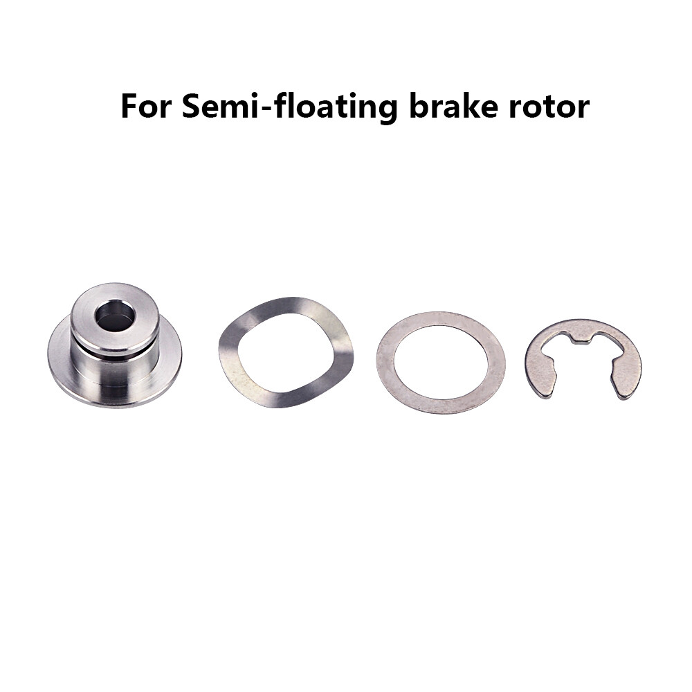 6PCS Motorcycle Bobbins Rivets w/ E-clips Floating Washers Fit Brembo Brake Disc