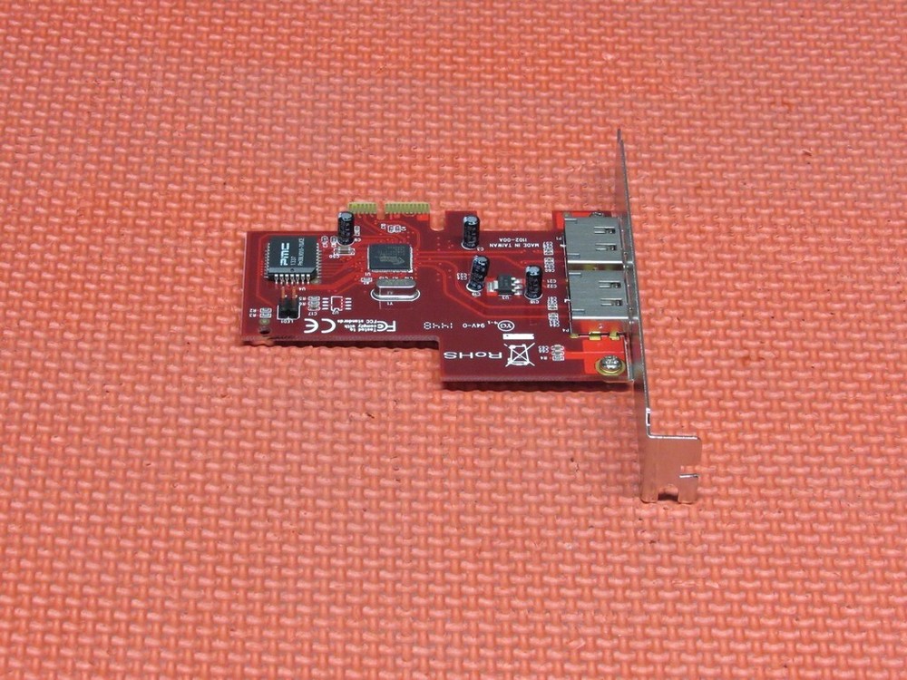StarTech Model PEXESATA2 2-Port PCIe eSATA Controller Card *Tested*