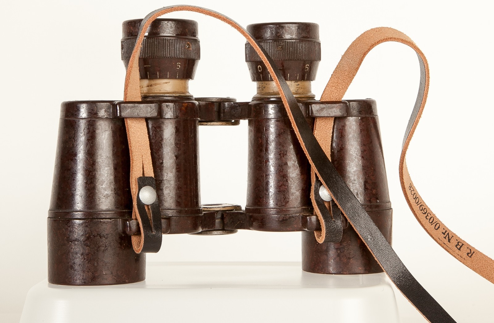 WWII German Binoculars CXN BAKELITE 6x30 Dienstglas SUPER RARE READ DESCRIPTION!