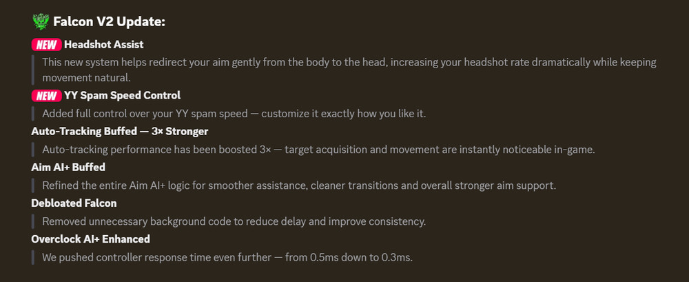 Falcon V1,V2,V3,V4 Cronus Zen Scripts for COD/BO7/WZ (FEATUREZENS & PANDA)