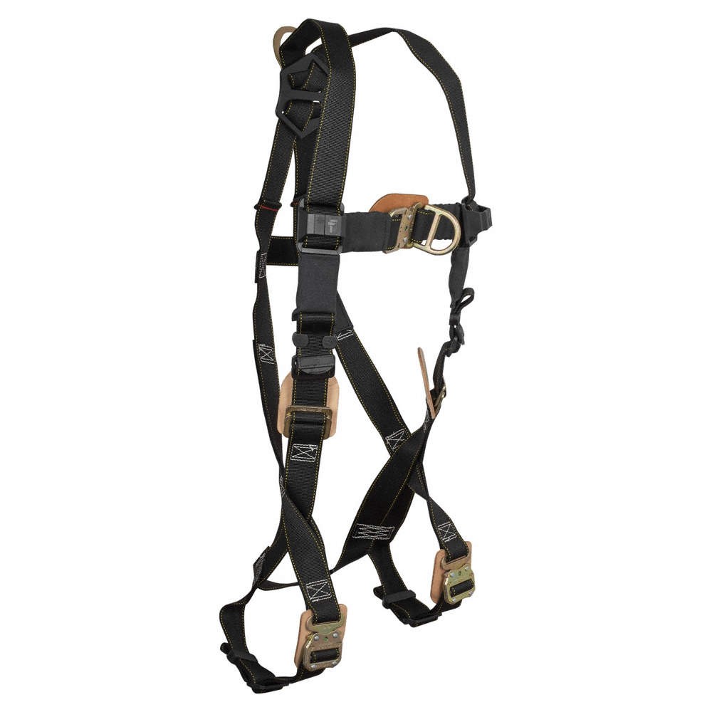 FALLTECH 8087DFDQC2X Fall Protection Harness,2XL Size 810RW7