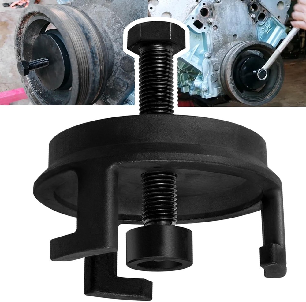 For GM LS Harmonic Balancer Puller 25264 Crank Pulley Puller Automotive Replacem
