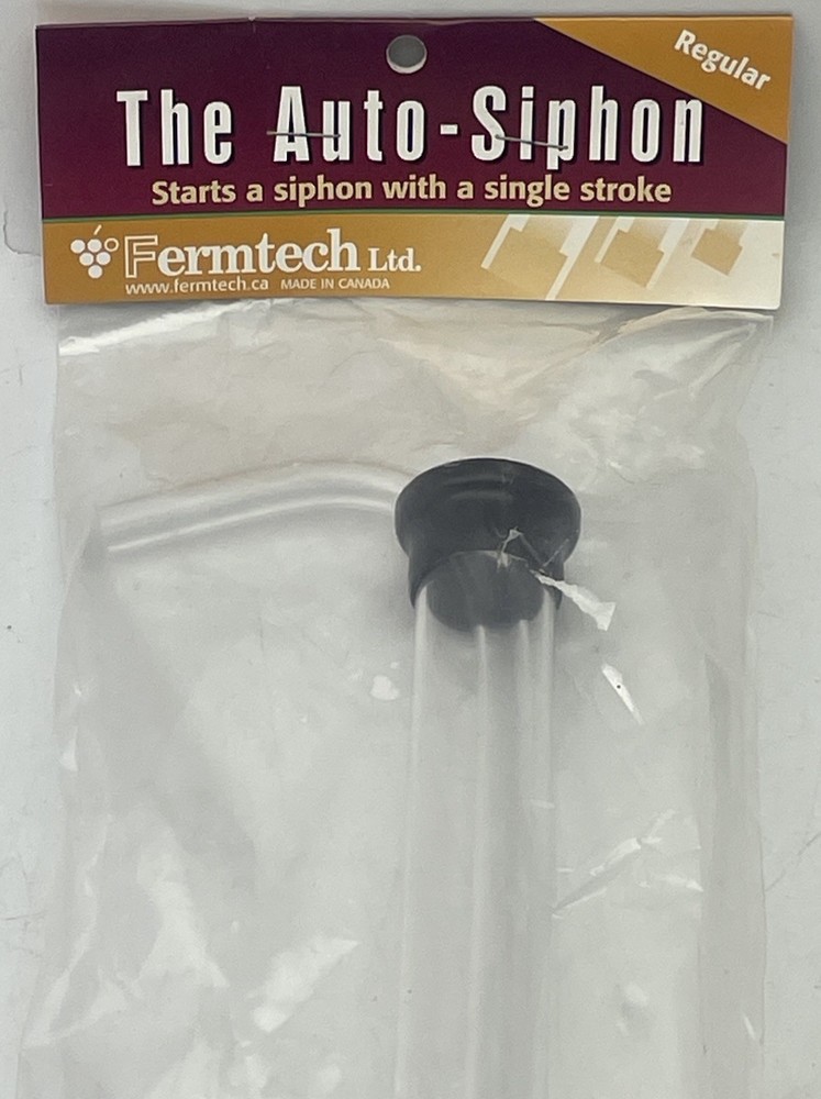 ⭐️ Fermtech The Auto Siphon - Regular - Single Stroke Siphoning Device Tool ⭐️