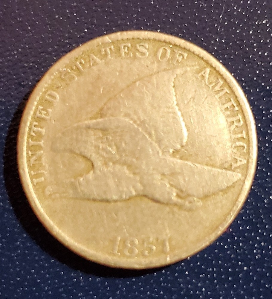 1857 flying eagle cent