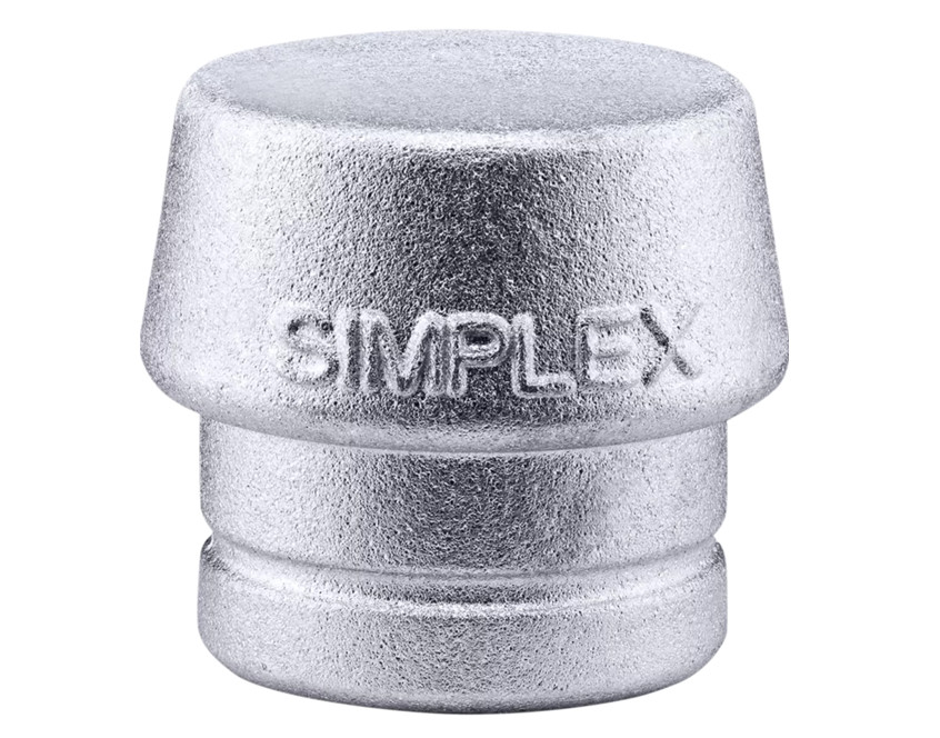 Halder 3209.050, Silver Soft Face Mallet Replacement Insert for Size 50 Simplex