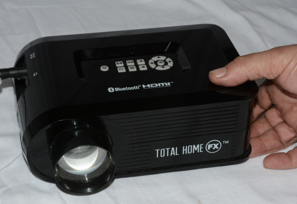 Total Home FX Bluetooth Video Projector Model 28067