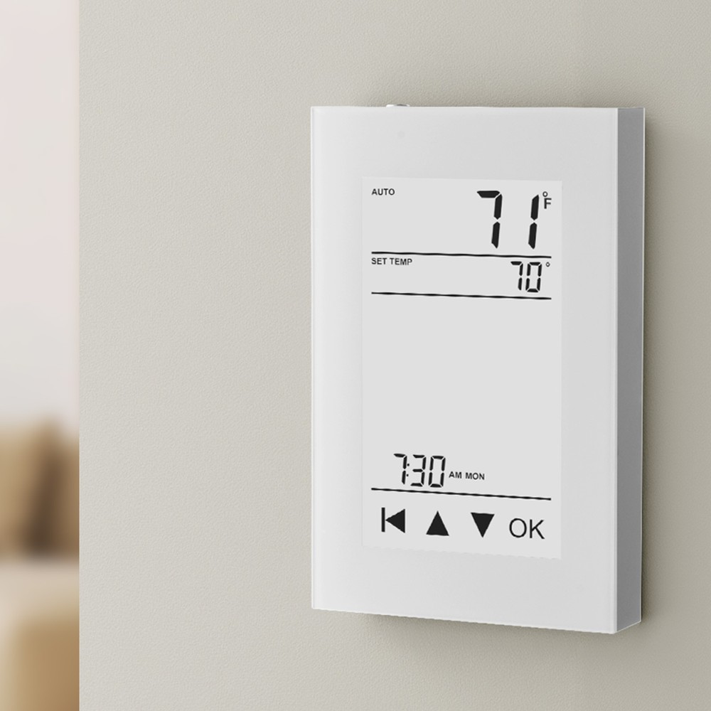 VEVOR 7 Day Programmable Thermostat for Underfloor Heating Pump LCD Touchscreen