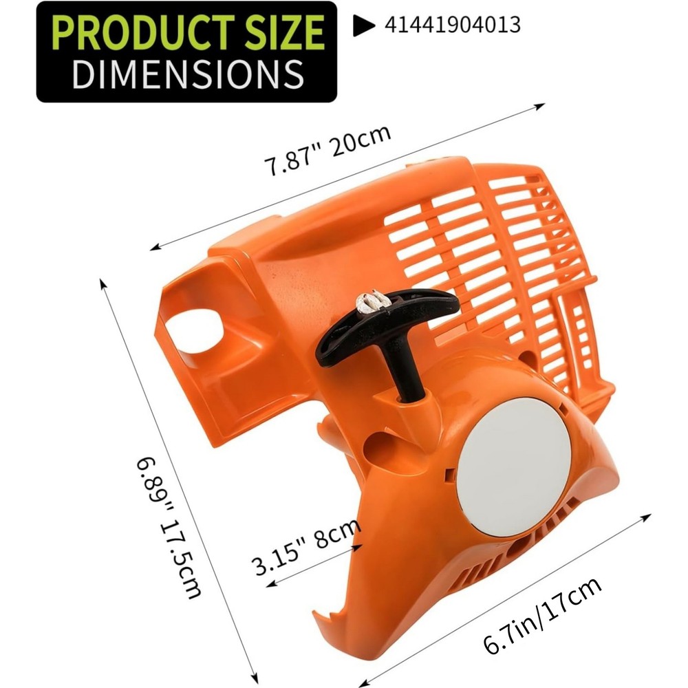 Matching Durable Recoil Pull Starter Assembly Replacement for Stihl FS40 FS56