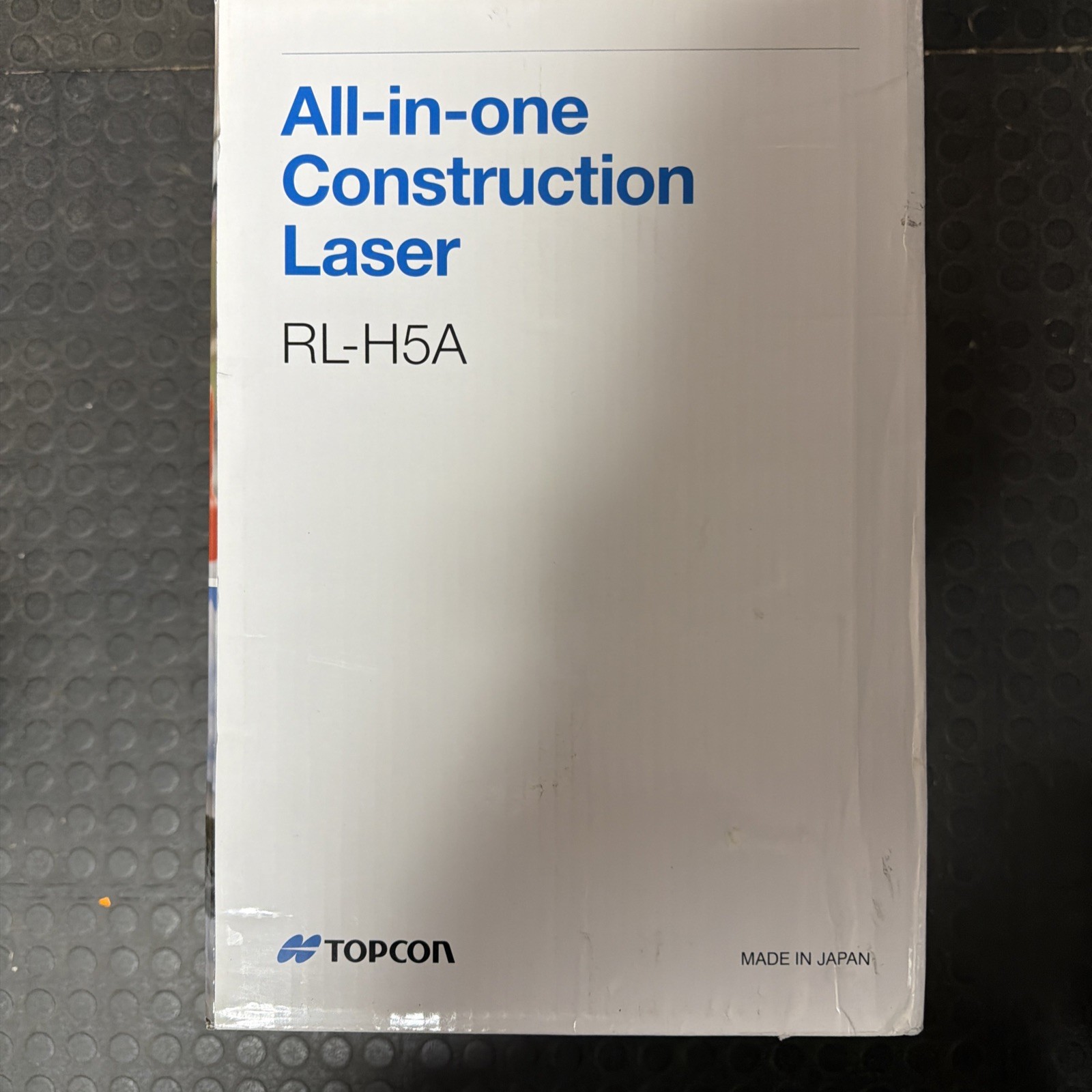 Topcon RL-H5A Horizontal Self-Leveling Rotary Laser Kit w/ LS-80X Receiver New