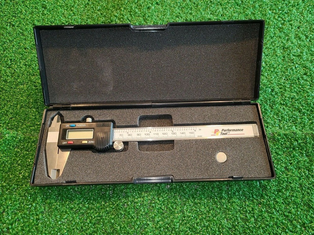 Performance Tool 6" Electronic Digital Caliper with case - FREE SHIPPING