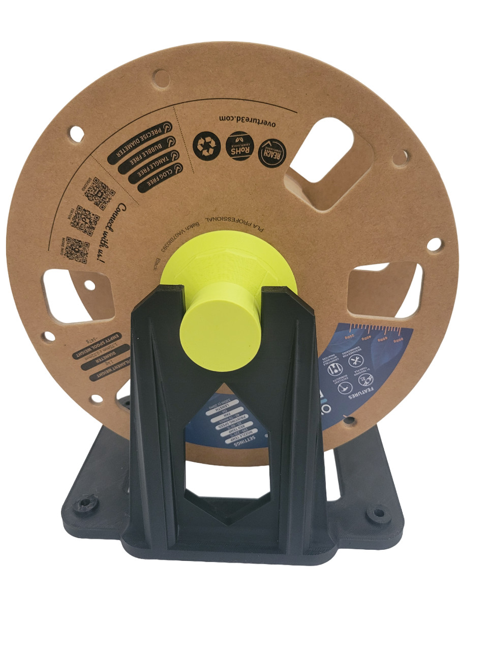 UPGRADED Universal 3D Filament Re-spooler/Transfer - Pre-assembled - Bambu Lab