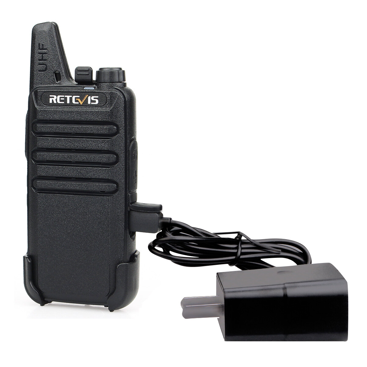 2Pack Retevis RT22 UHF Walkie Talkies Two Way Radios for church/School