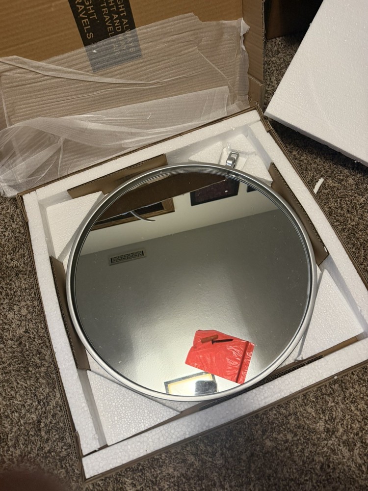 FAST SHIP! - Elegant Lighting MR4718 Eternity 18" Diameter - Silver