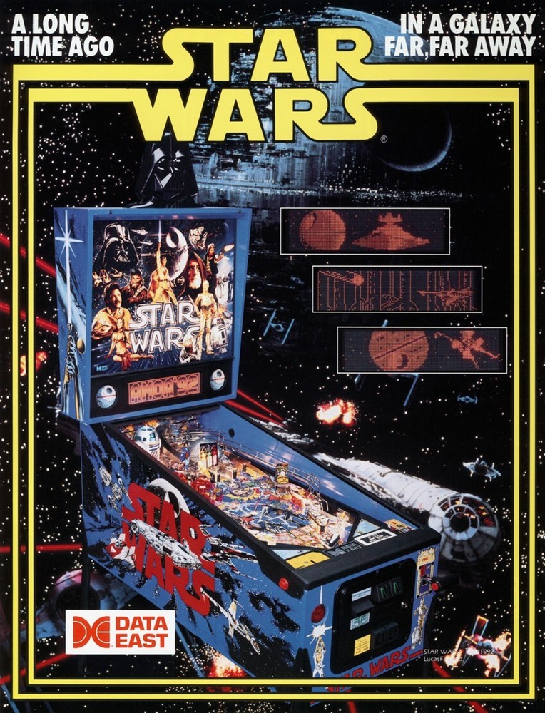 1992 Data East Star Wars Pinball Machine Rubber Ring Kit
