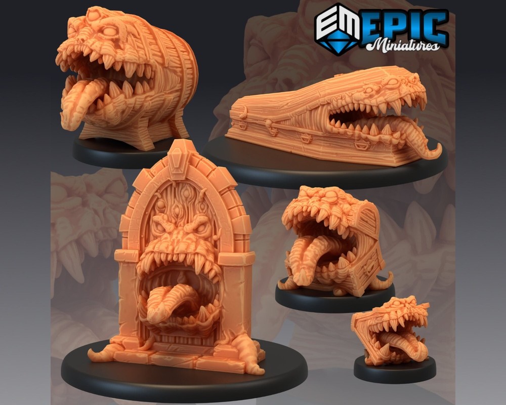 Mimic Set 2. 28mm/32mm  Scale - Epic Miniatures