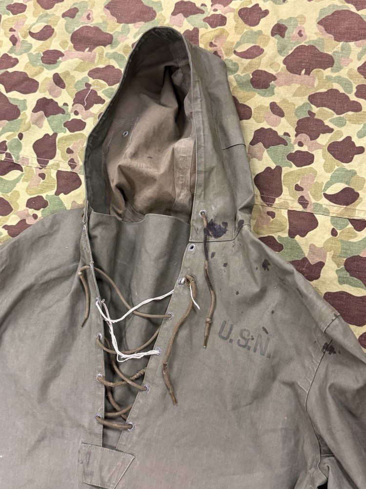 WWII USN Deck Coat Wet Weather Jacket