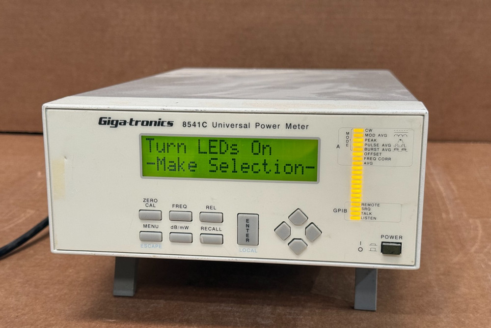 Gigatronics 8541C Universal Power Meter OPT 01, 03