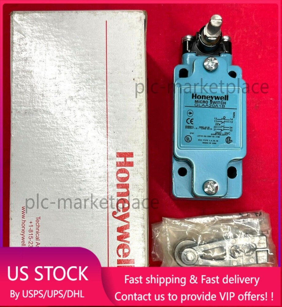 HONEYWELL MICRO SWITCH, GLAA20A1B, 600A, 15VAC, 2NO & 2NC SAME POLARITY