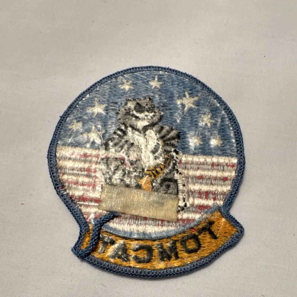 Tomcat Navy Patch Embroidered Militaria iron -on