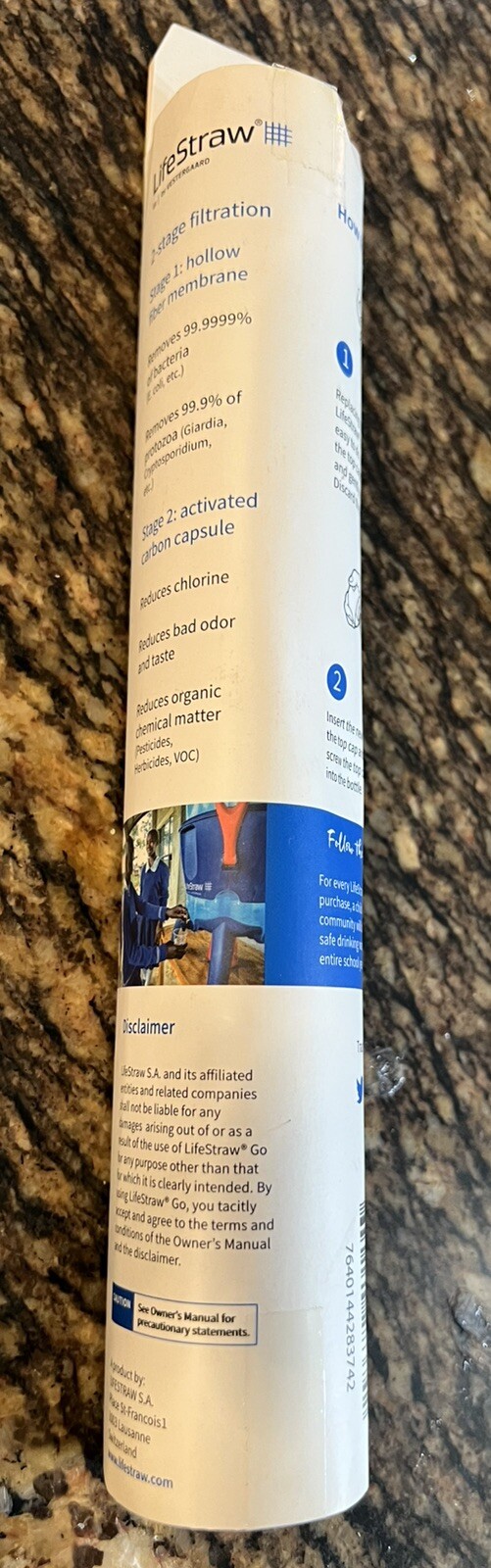 LIFESTRAW GO SERIES REPLACEMENT MEMBRANE MICROFILTER KIT (SUITS PRE '23 MODELS)